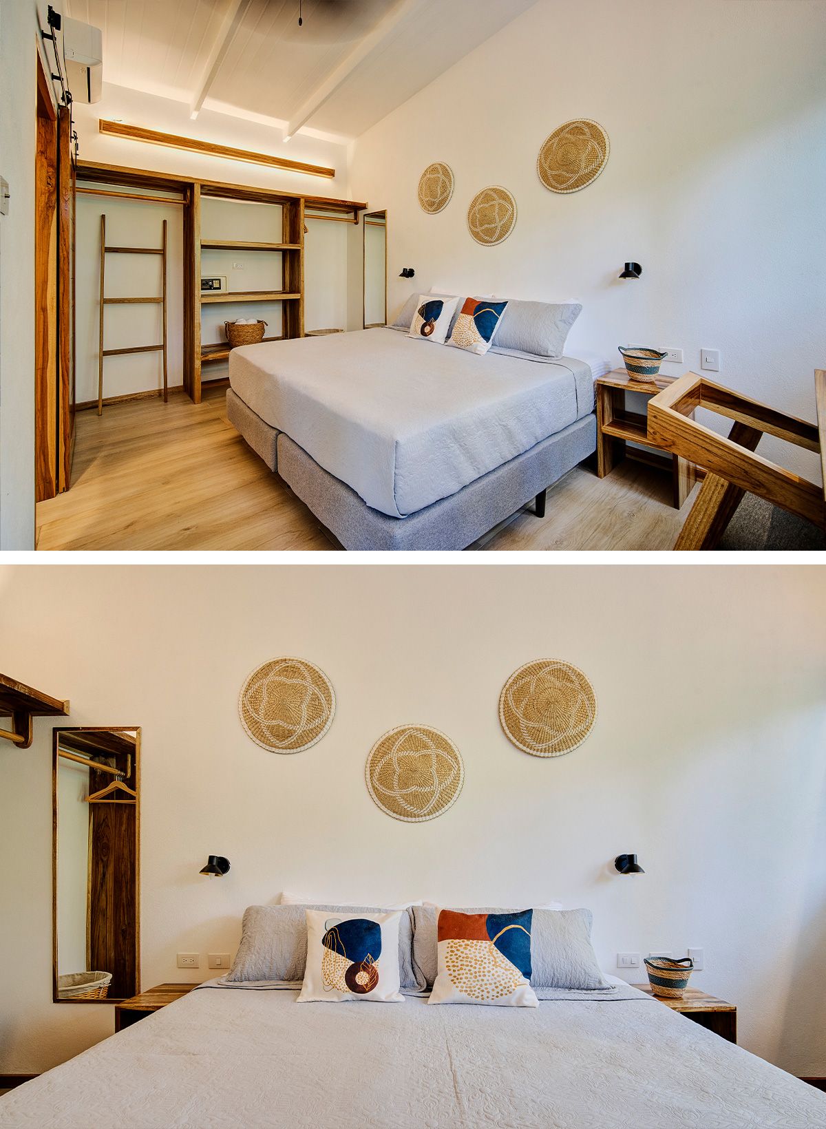 Cama doble plana Sarai